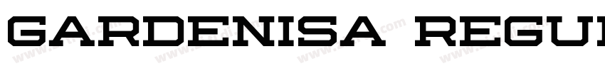 Gardenisa Regular字体转换 Gardenisa Regular字体转换